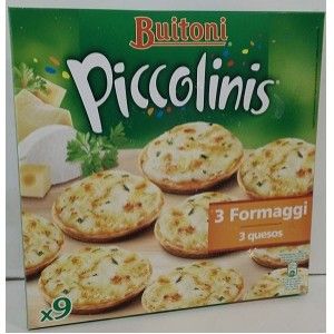 PICCOLINIS 3 QUEIJOS 270 GRS.NESTLE