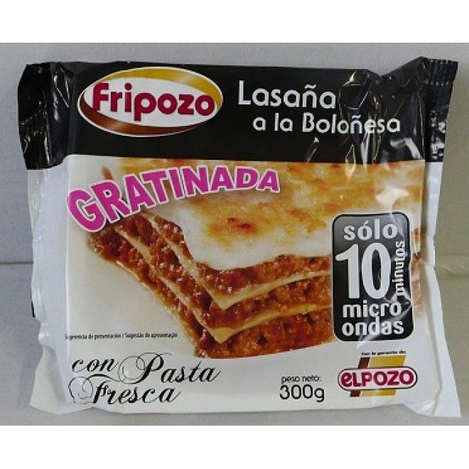 LASANHA A BOLONHESA 300 GRS.FRIPOZO ( 3327 )
