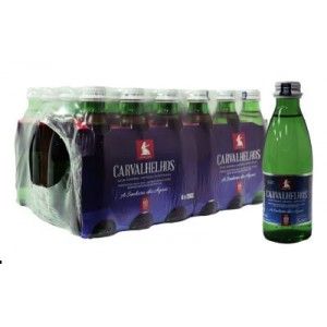 AGUA CARVALHELHOS C/GAS 0.25L (24)#