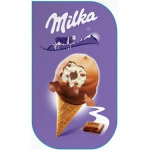 MILKA BALL TOP (CONE) 110ML (20)#