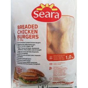 HAMBURGER DE FRANGO PANADO SEARA KG (10) HAMBURGER DE FRANGO PANADO SEARA KG (10)