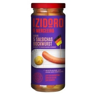SALSICHAS IZIDORO BOCKW. FRASCO 5 245GRS (6)# SALSICHAS IZIDORO BOCKW. FRASCO 5 245GRS (6)#