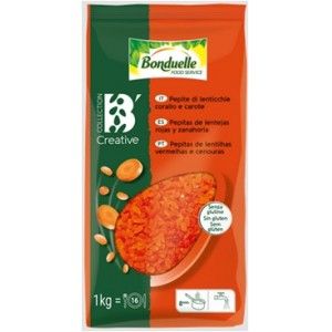 PEPITAS DE LENTILHAS VERMELHAS E CENOURAS BONDUELLE KG (6) PEPITAS DE LENTILHAS VERMELHAS E CENOURAS BONDUELLE KG (6)