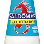 SAL IODADO REFINADO SALDOMAR FRASCO PET 250G (12)
