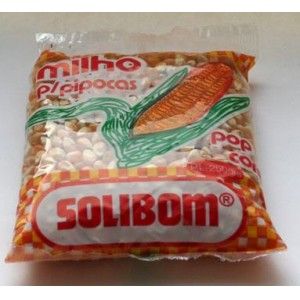 MILHO P/ PIPOCAS SOLIBOM 250G (12) MILHO P/ PIPOCAS SOLIBOM 250G (12)
