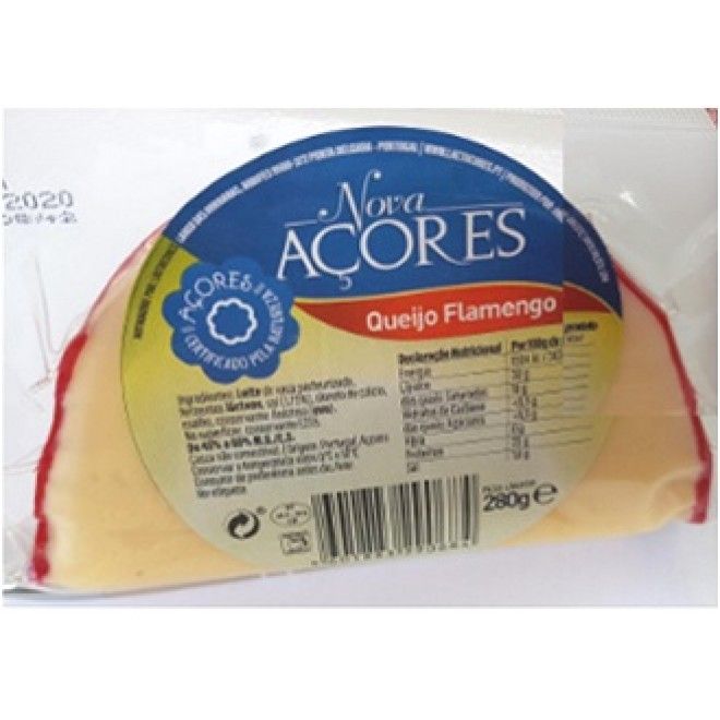 Queijo Flamengo Nova Acores Bola 1 5 280g 30 Vanibru