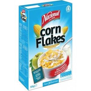CEREAIS CORN FLAKES NACIONAL 500G (8)