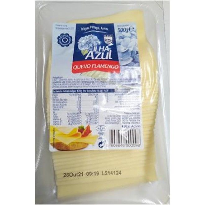 QUEIJO FLAMENGO FATIADO ILHA AZUL 500G (12)