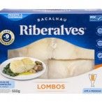 BACALHAU DEM. CONG. LOMBOS RIBERALVES 550G (16) (30625CMSC)