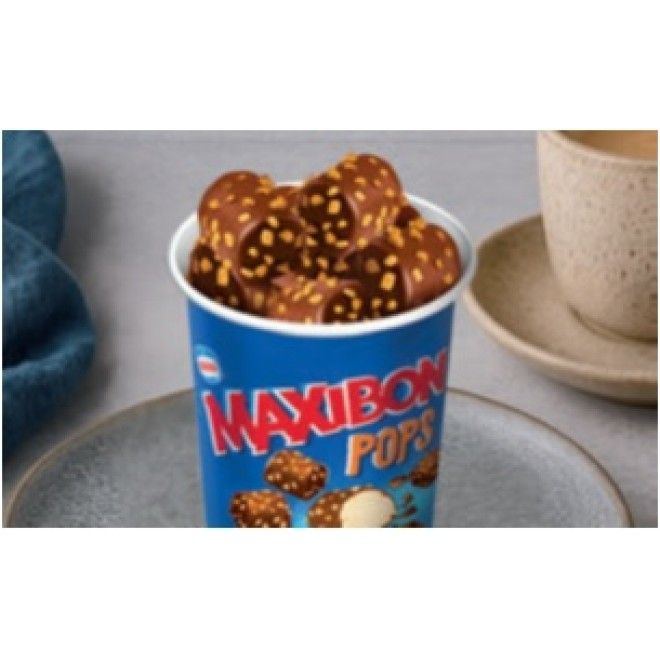 MAXIBOM POPS CRUNCH BAUN. 12POPS 80ML (12)#